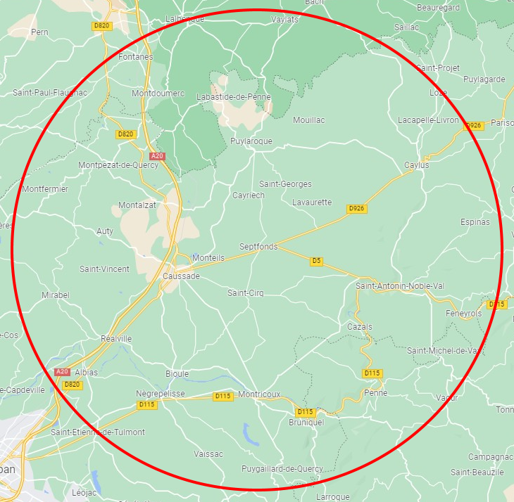 Septfonds et alentour